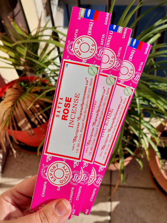 Satya Incenso Rose - 1 Pz