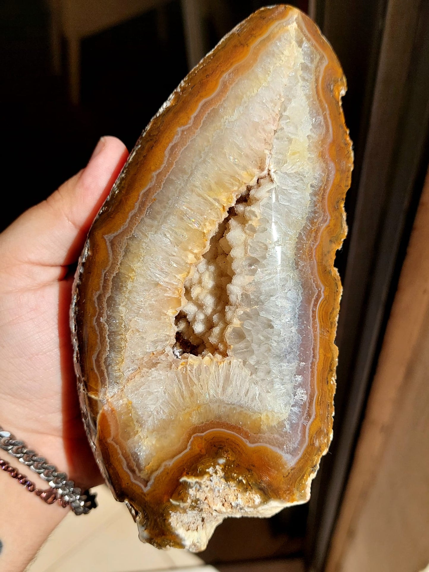 Geode Agata - 17 cm