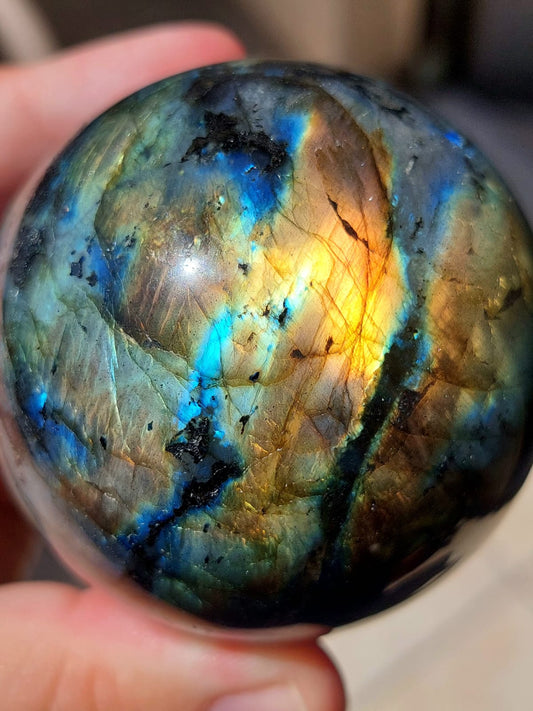 Labradorite sfera - 6,2 cm