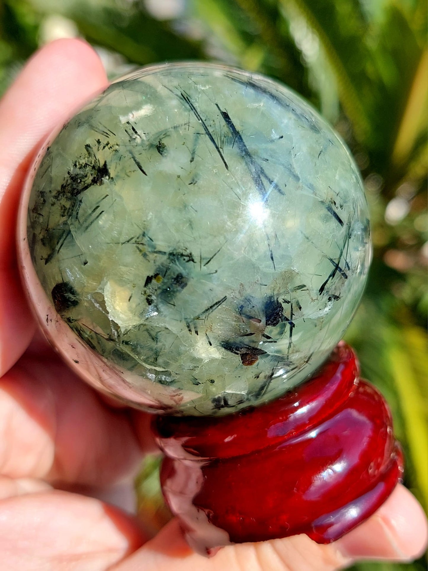Sfera Prehnite - 5,5 cm