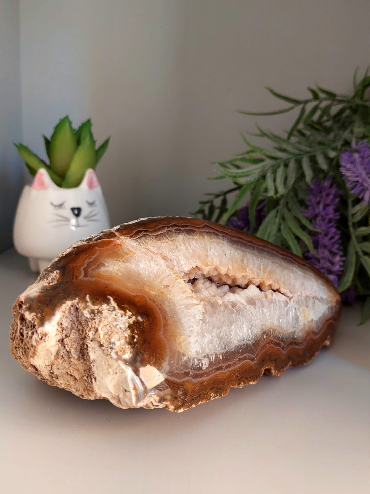 Geode Agata - 17 cm