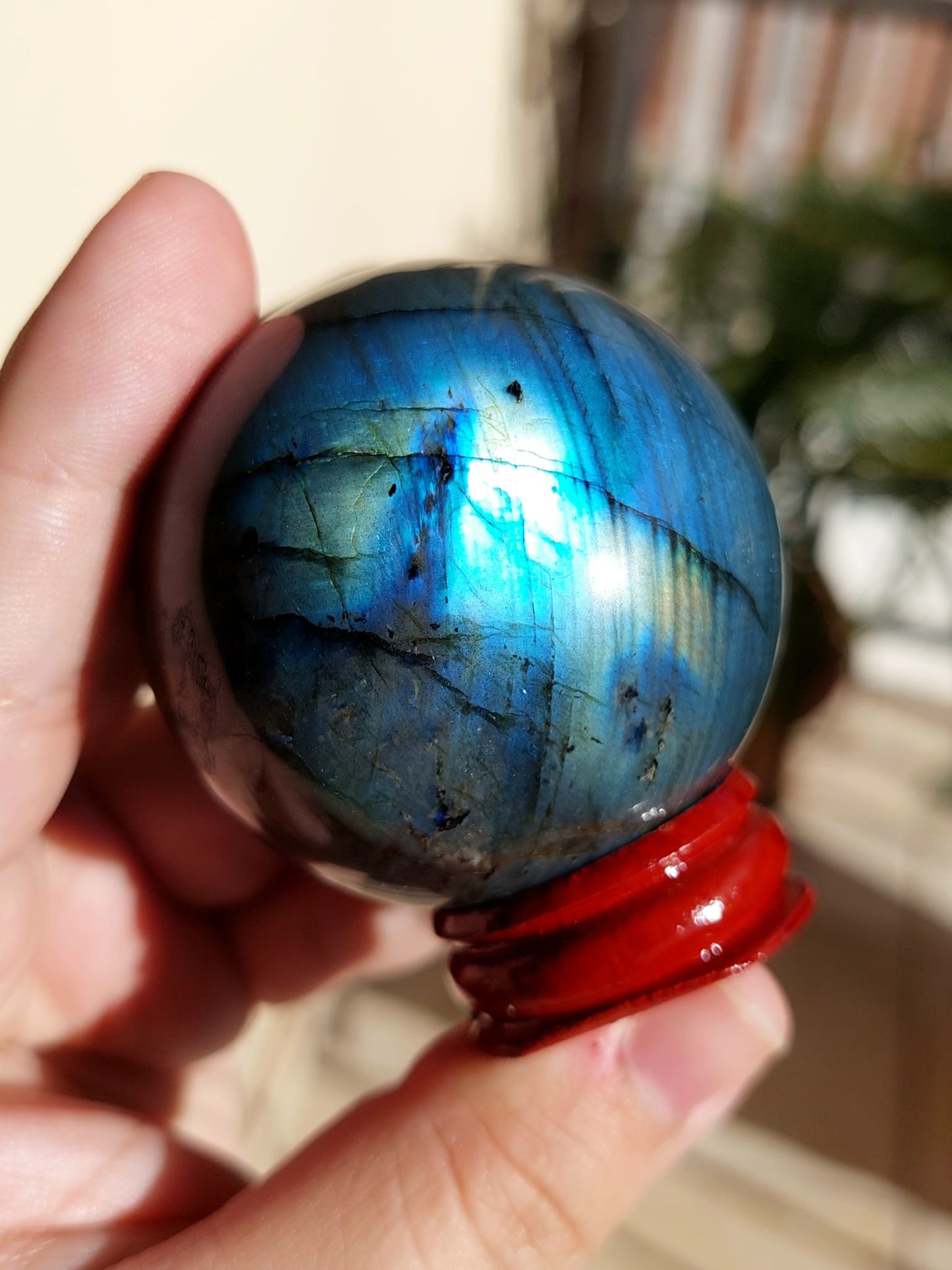 Labradorite sfera - 5,2 cm