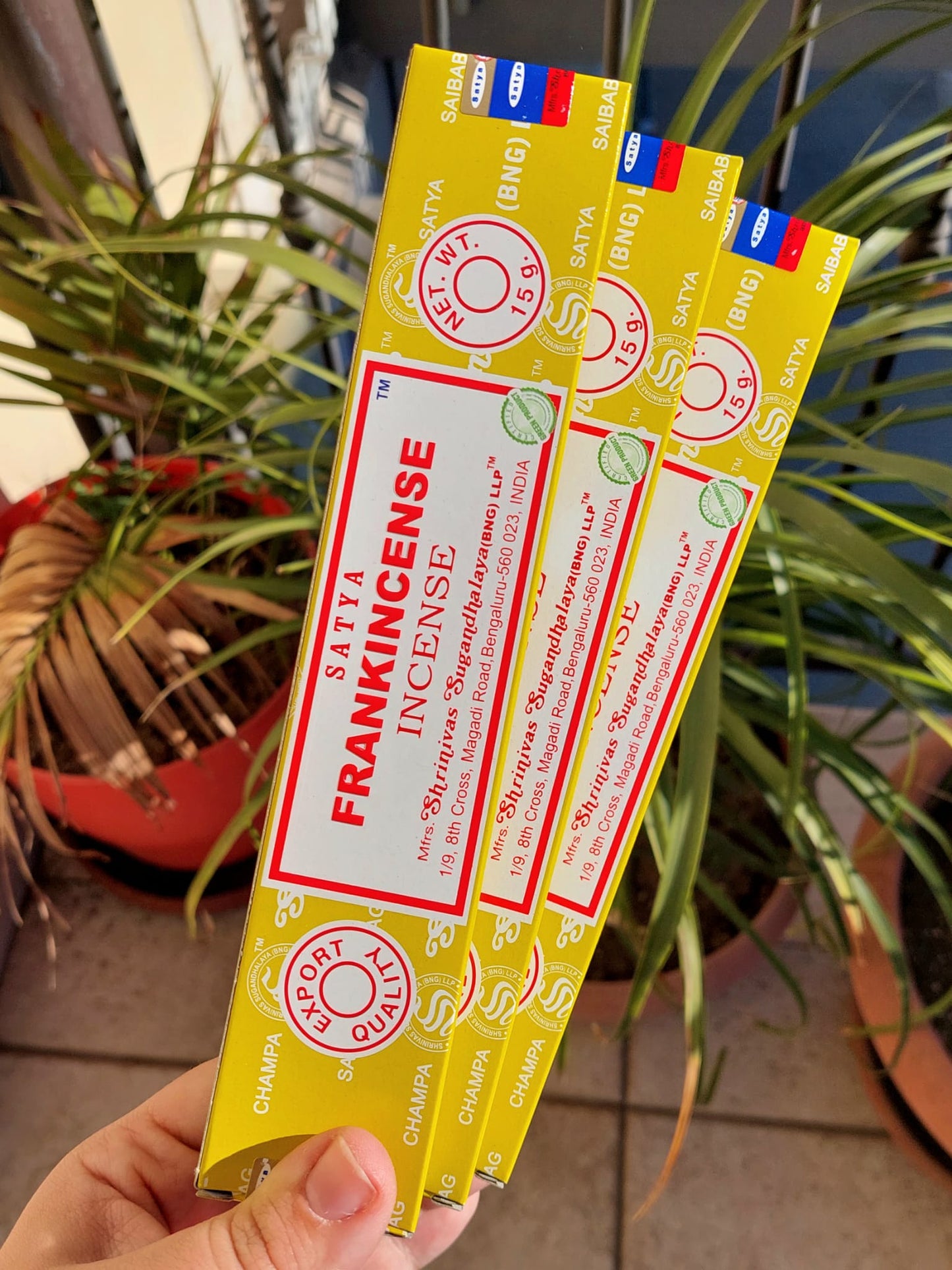 Satya Incenso Frankincense - 1 Pz