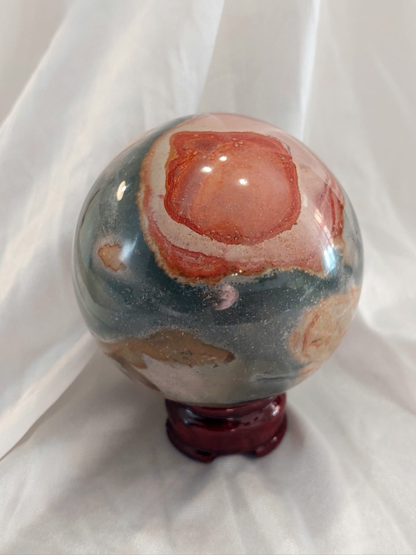Diaspro Policromo sfera - 8,9 cm