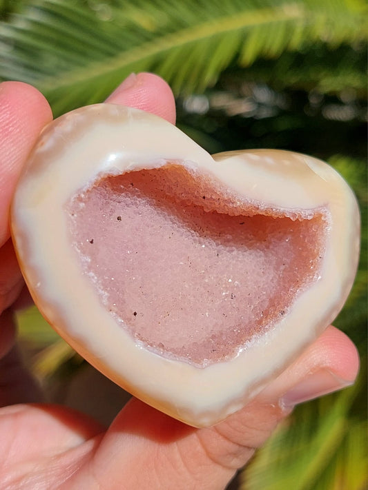 Agata Drusy cuore - 5,7 cm