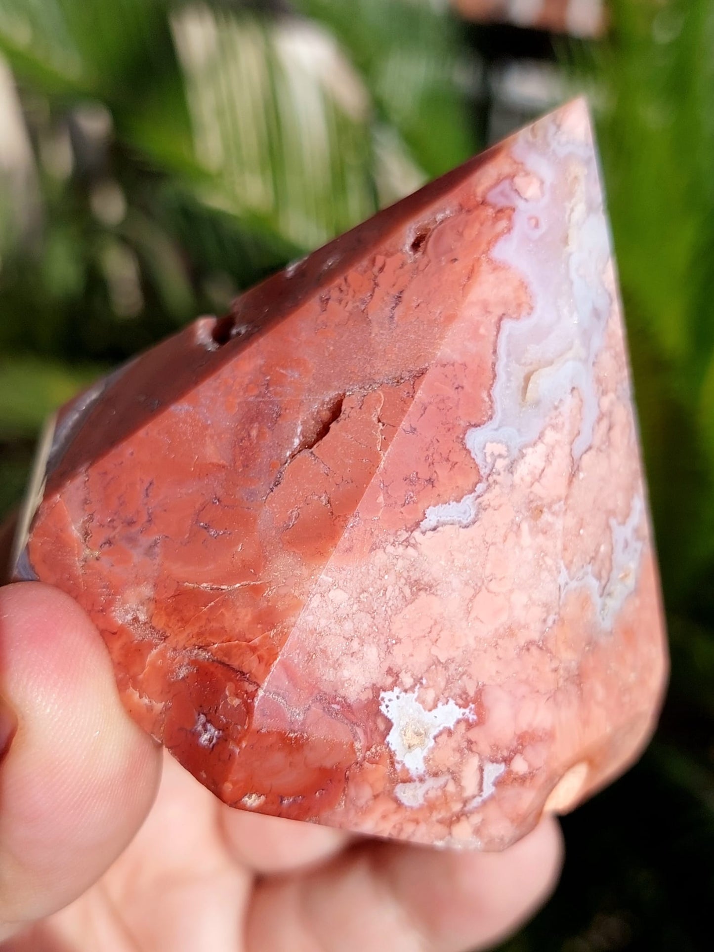 Agata rosa 'diamante'