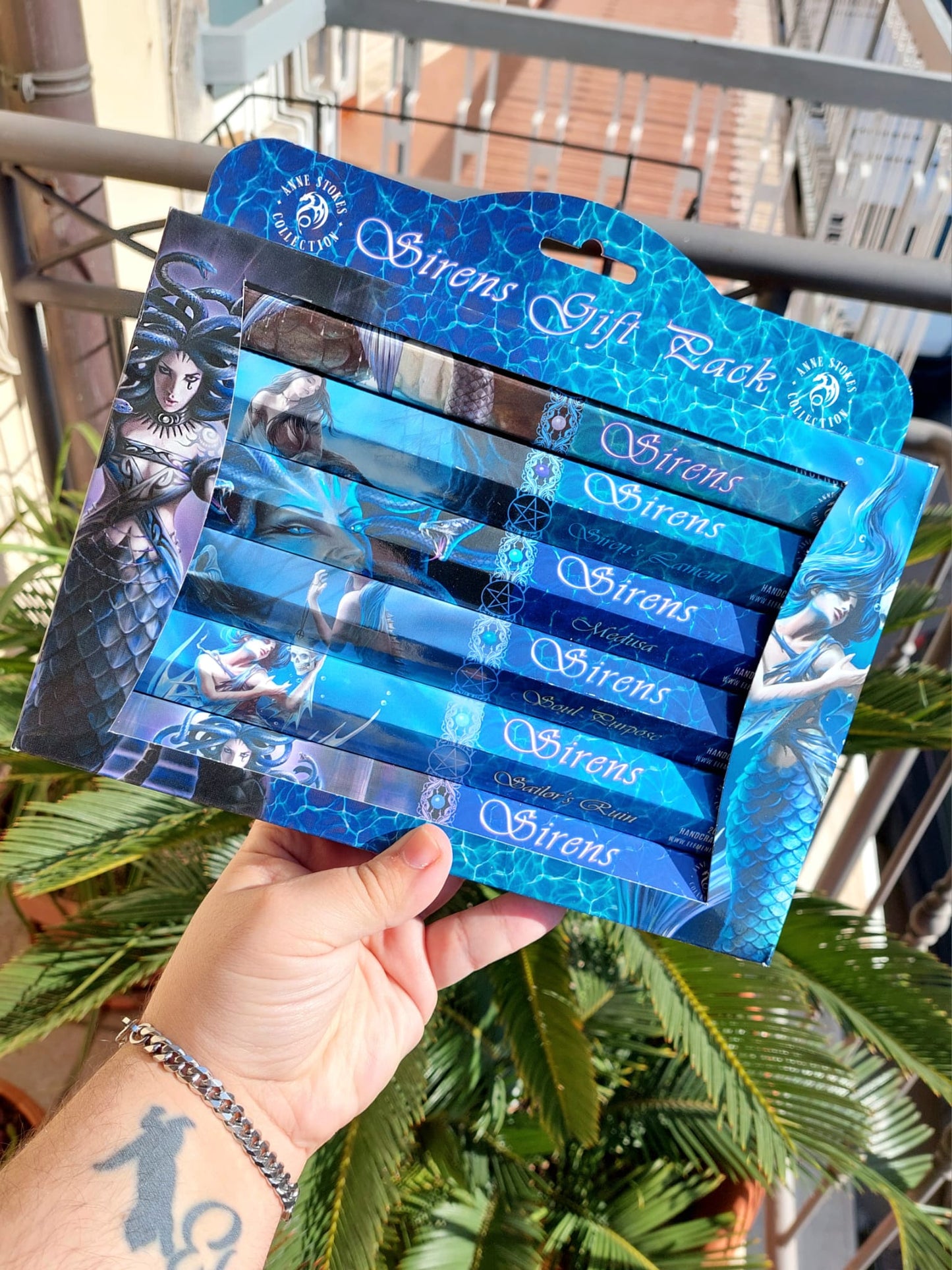Anne Stokes Incenso Sirens confezione regalo