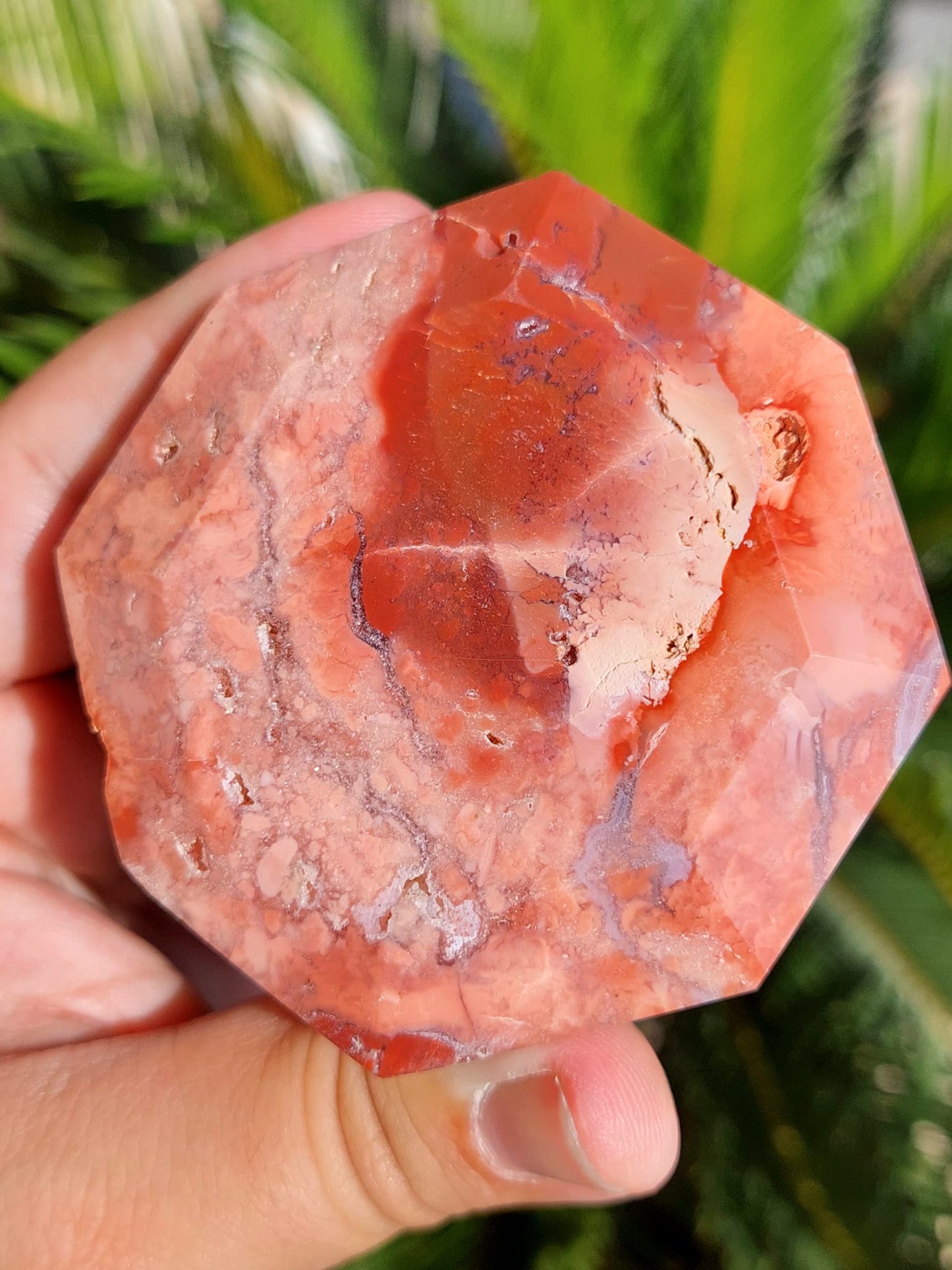 Agata rosa 'diamante'