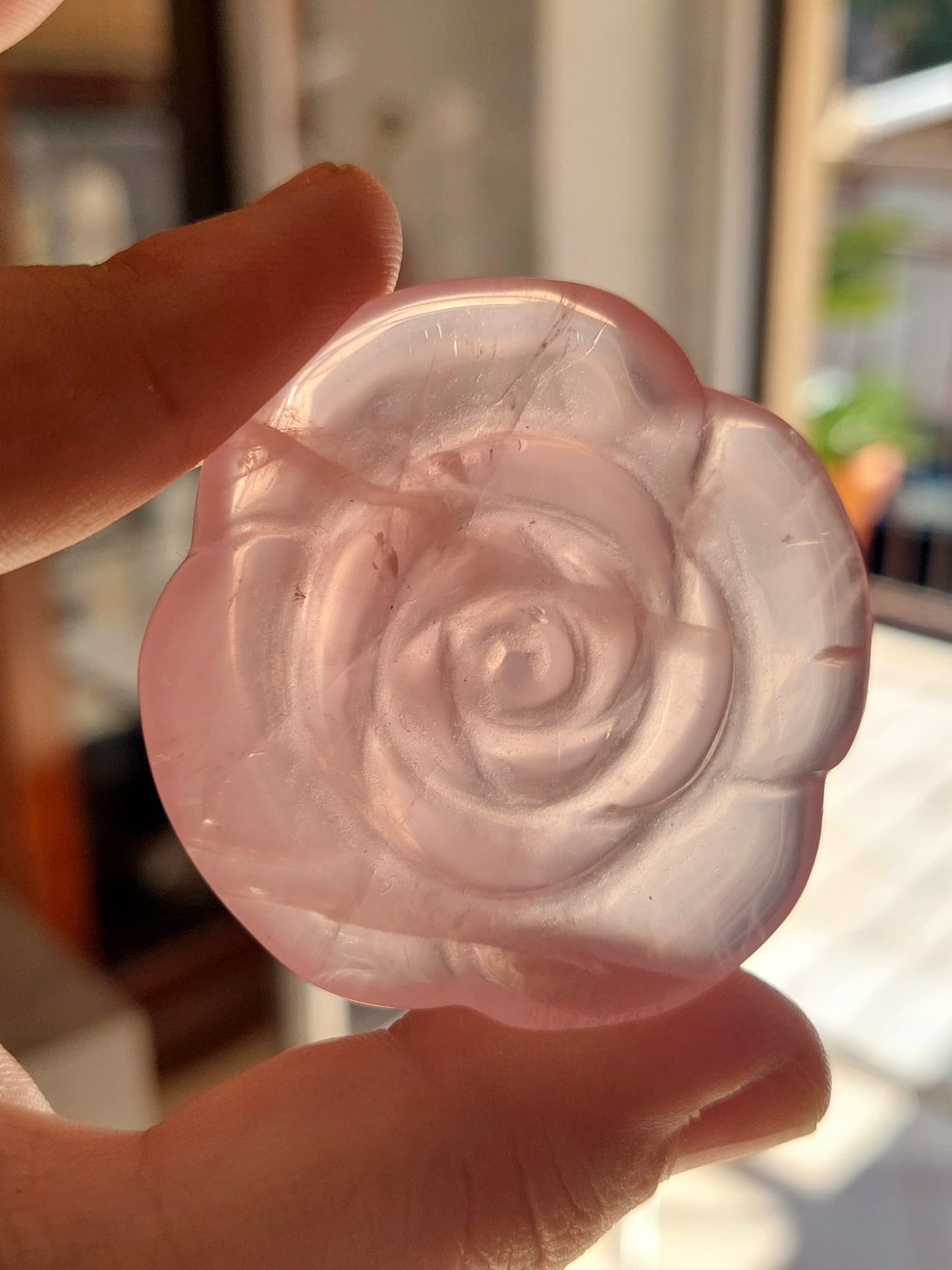 Quarzo rosa Rosellina - 5,3 cm - 1 Pz