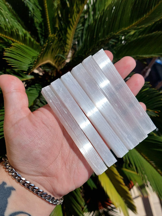 Selenite bacchetta - 9/10 cm - 1 Pz