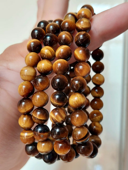 Bracciale perle Occhio di Tigre - 1 Pz