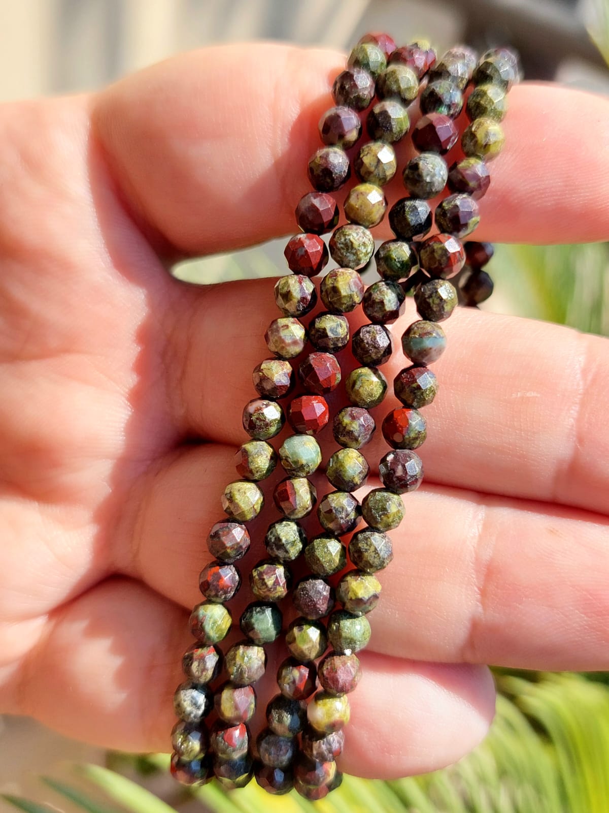 Bracciale perline Sangue di Drago - 1 Pz