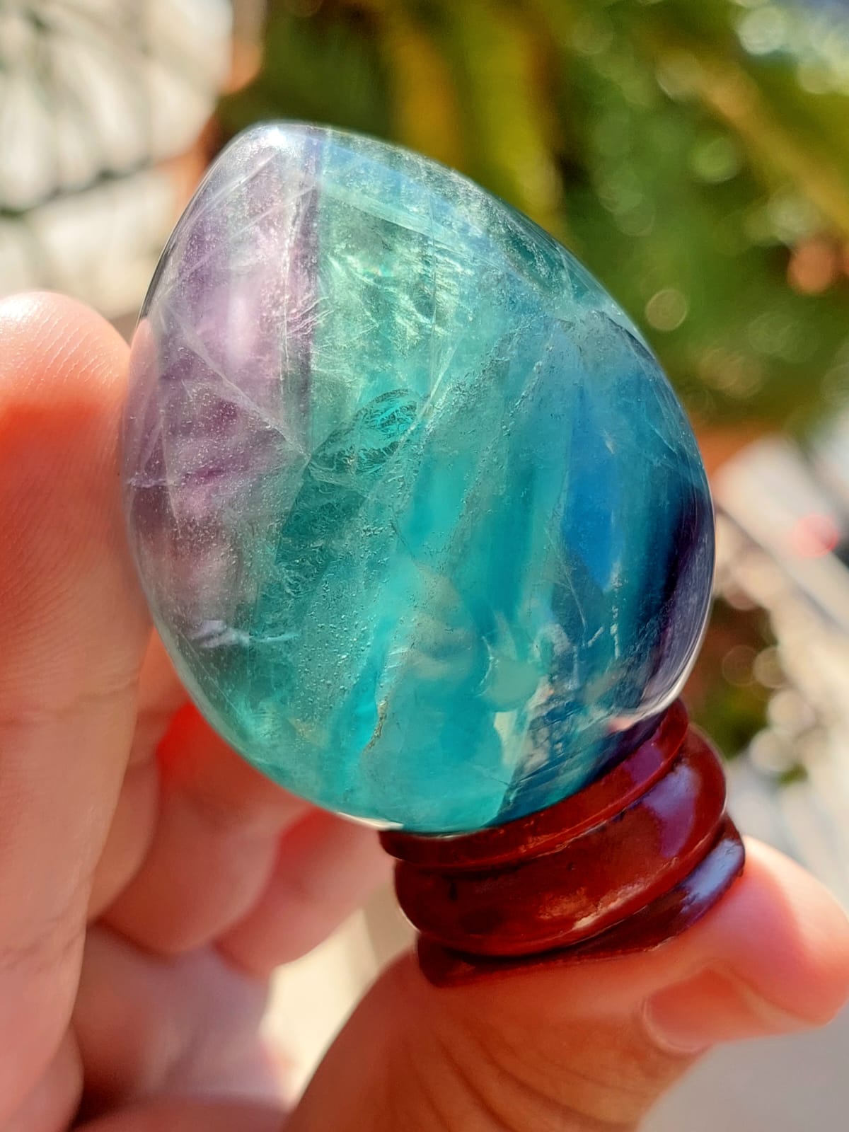 Fluorite Uovo - 4,9 cm