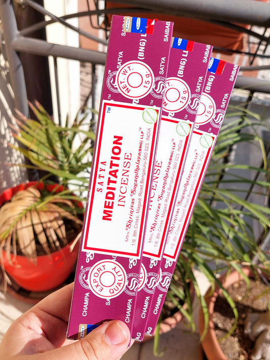 Satya Incenso Meditation - 1 Pz