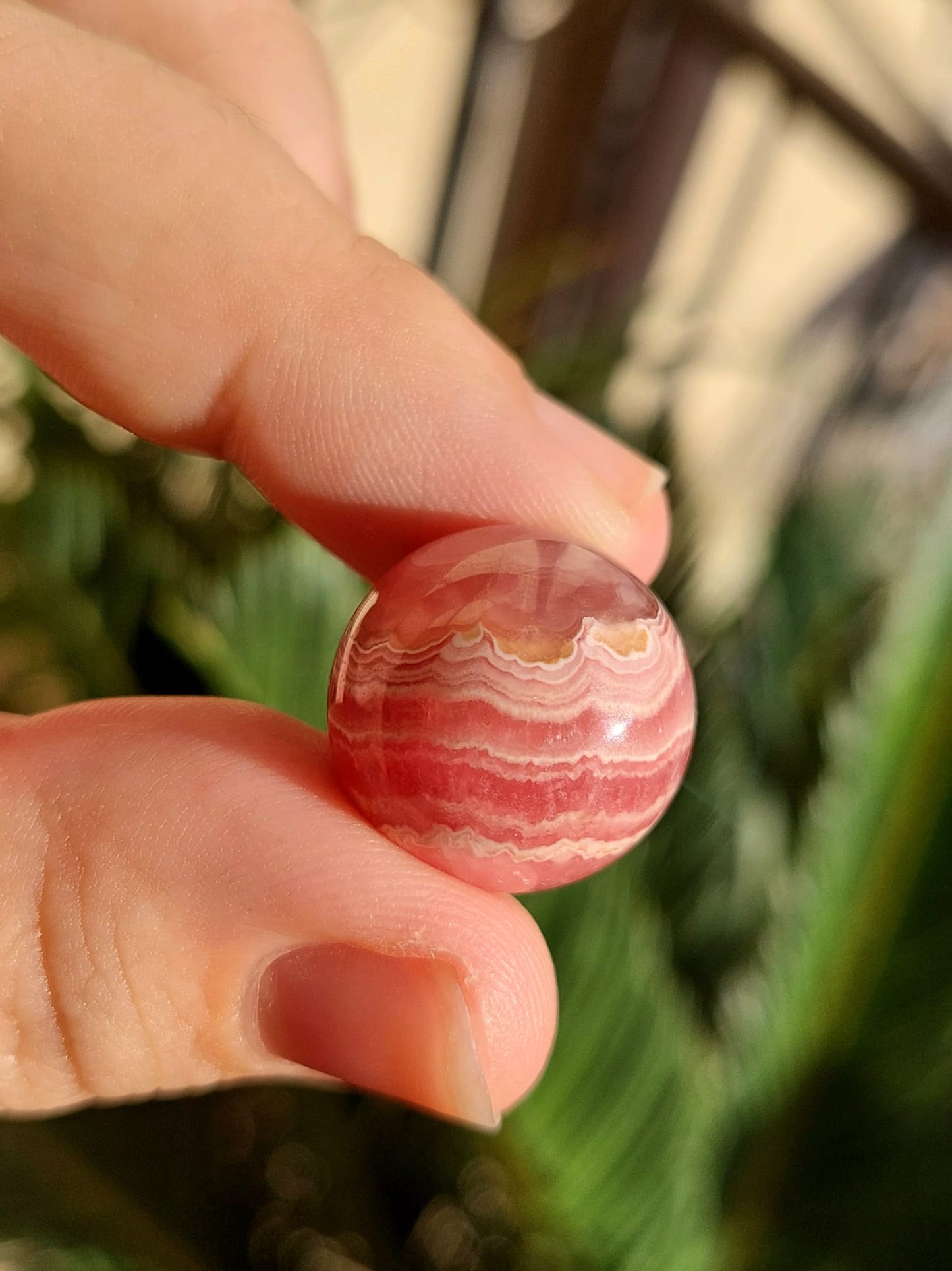 Extra Small sfera in Rodocrosite - 1,9 cm