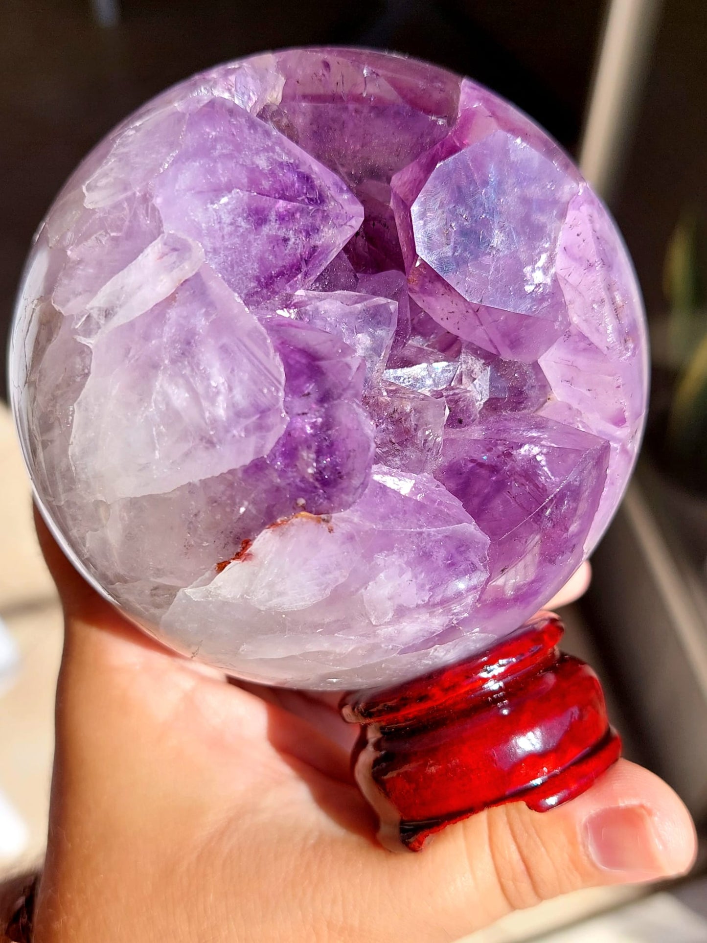 Ametista Drusy sfera XL - 9,5 cm