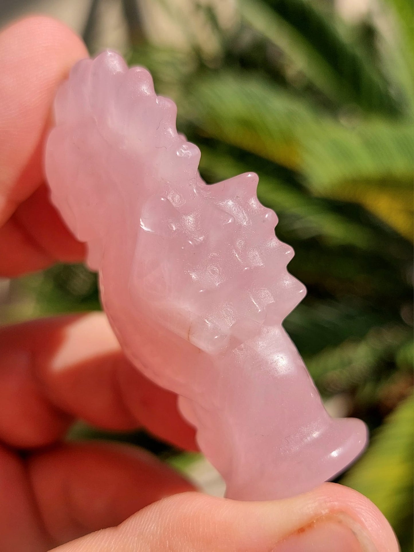 Quarzo Rosa cavalluccio marino - 6,1 cm