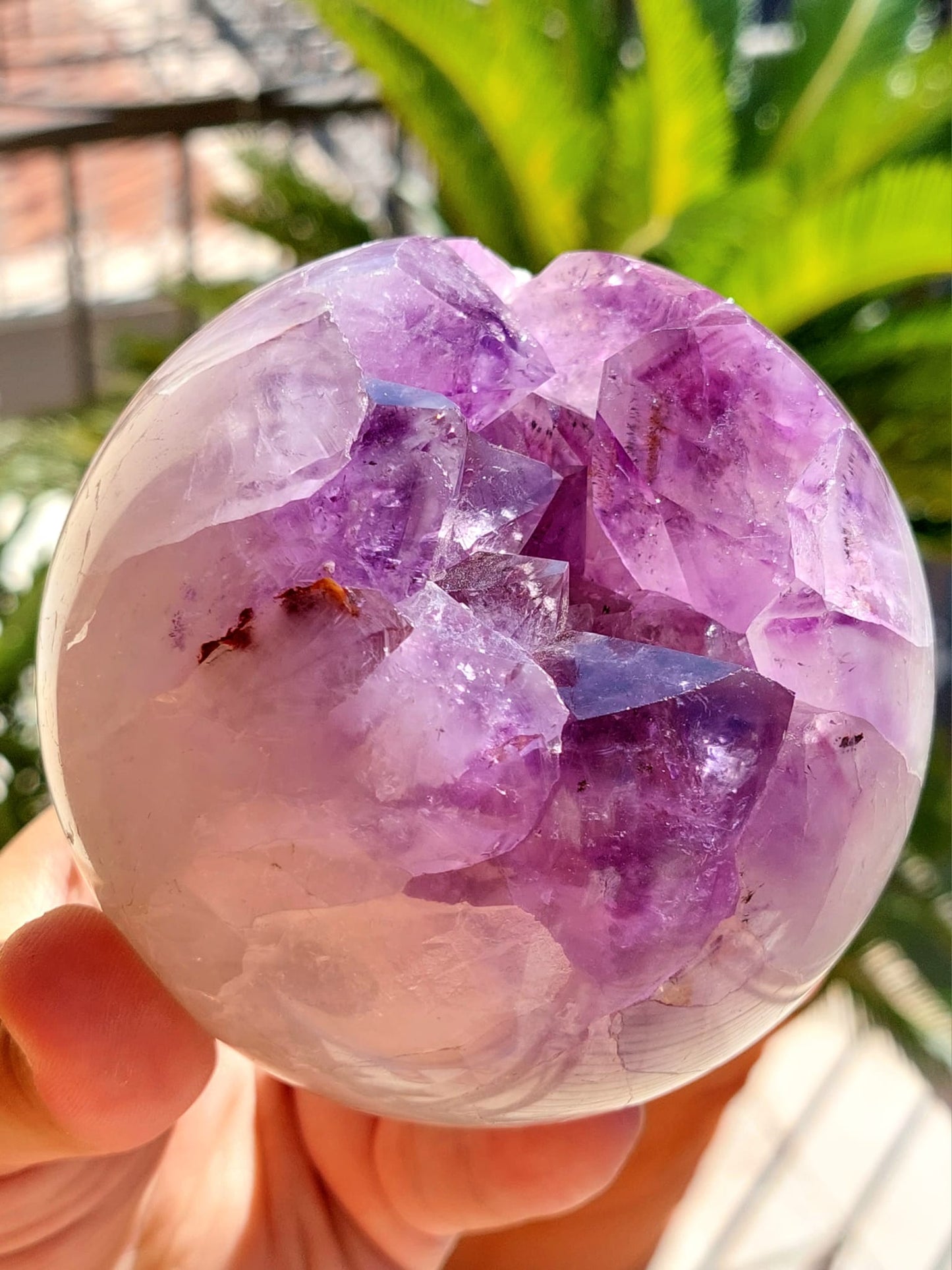 Ametista Drusy sfera XL - 9,5 cm