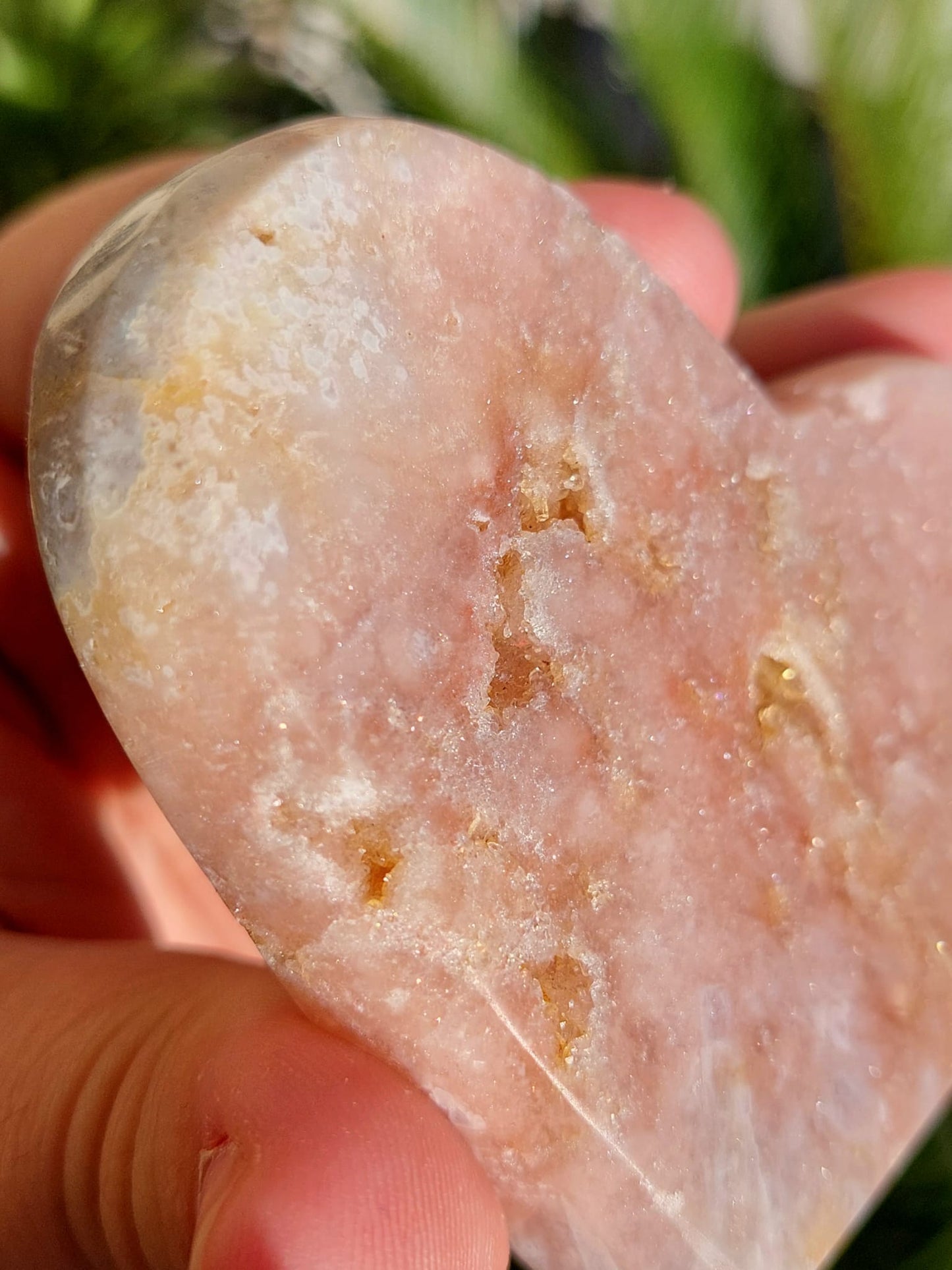 Ametista Rosa cuore - 9 cm