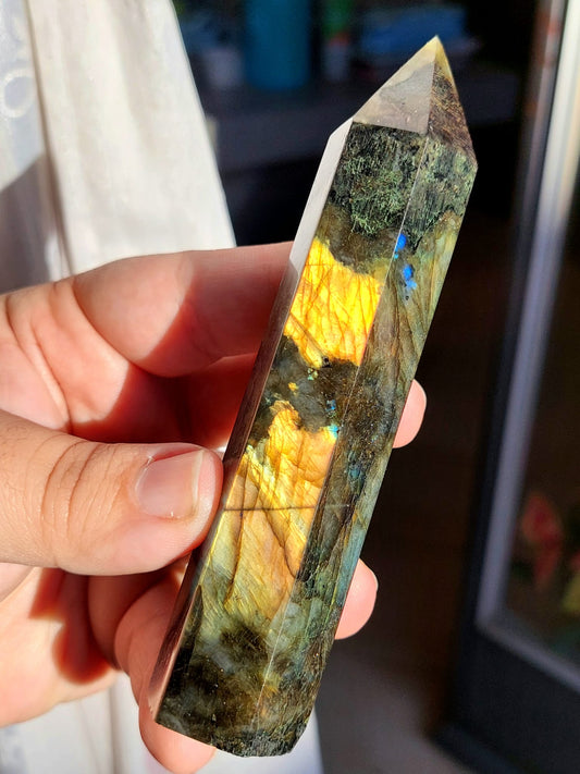 Torre in Labradorite (IMPERFETTO)