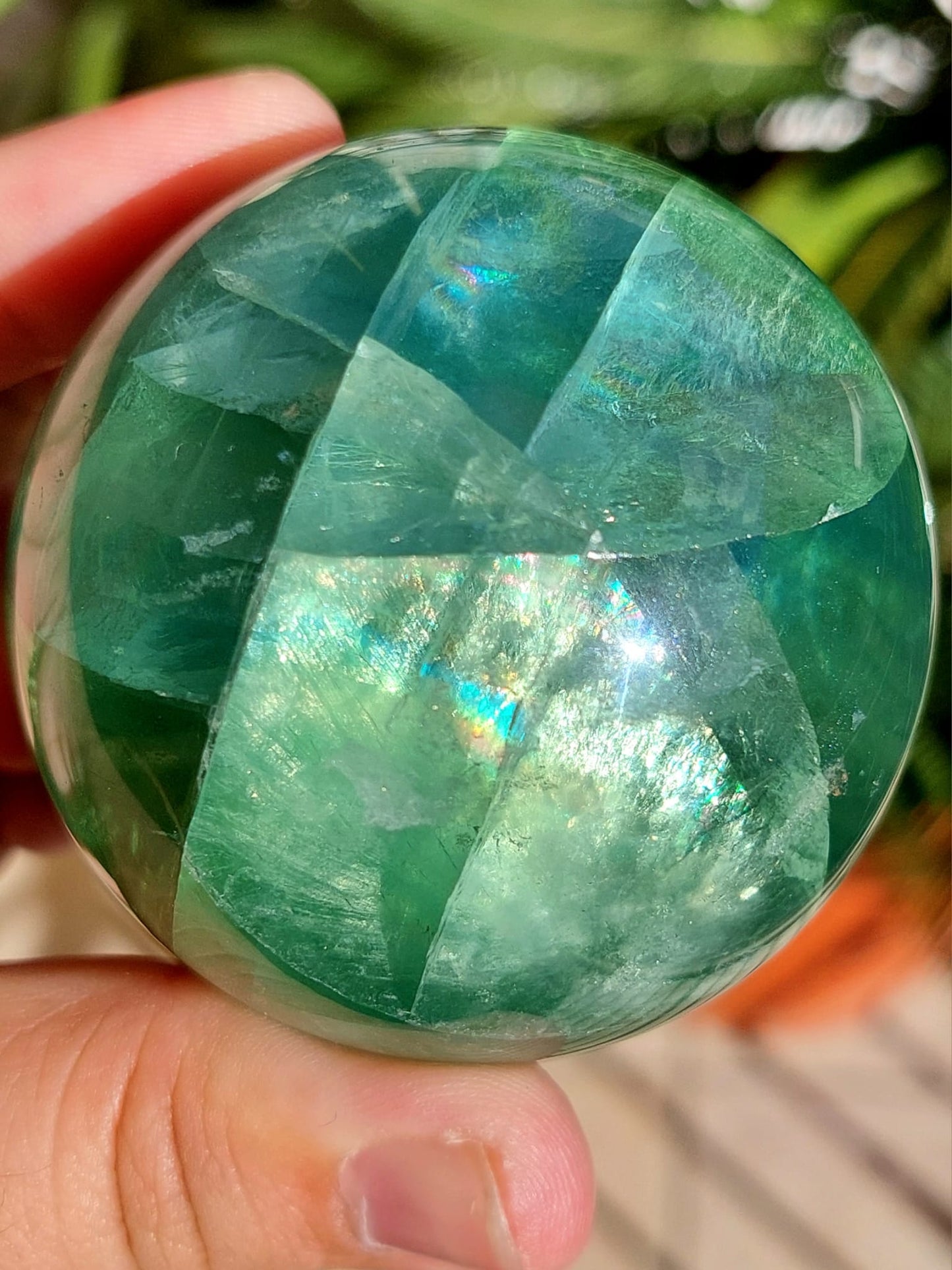 Fluorite sfera - 6 cm