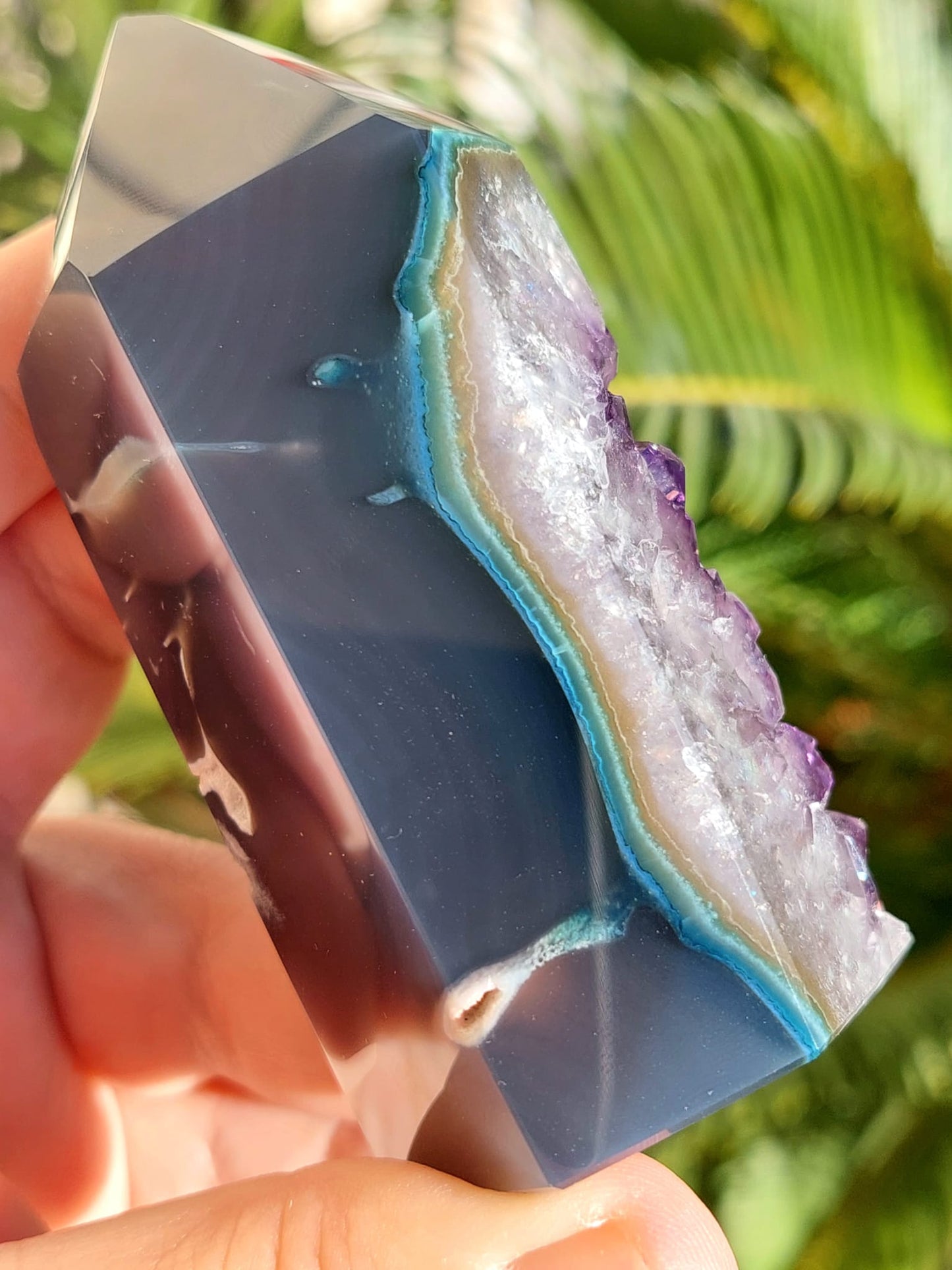 Torre in Agata/Ametista Drusy