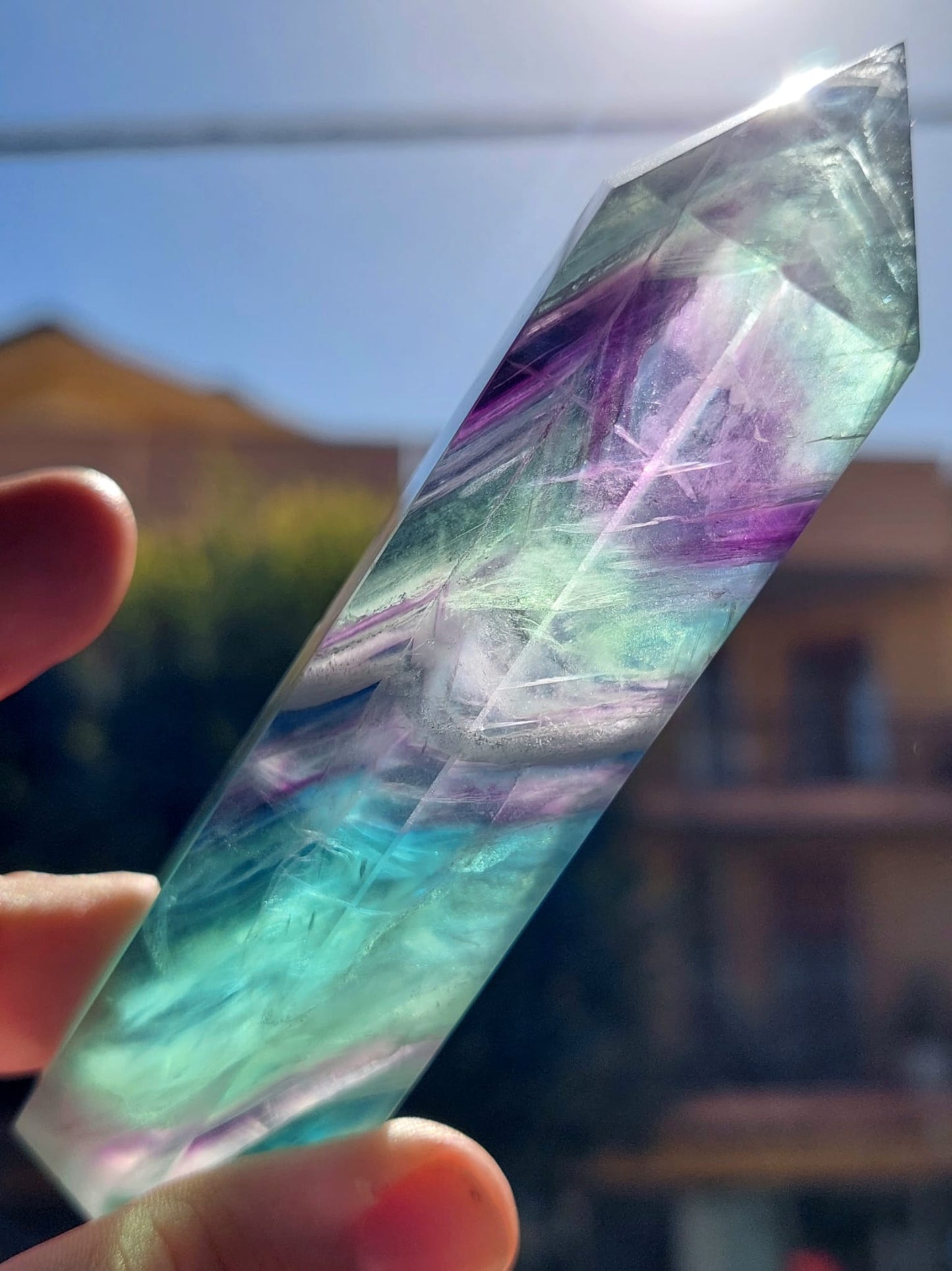Torre in Fluorite Rainbow