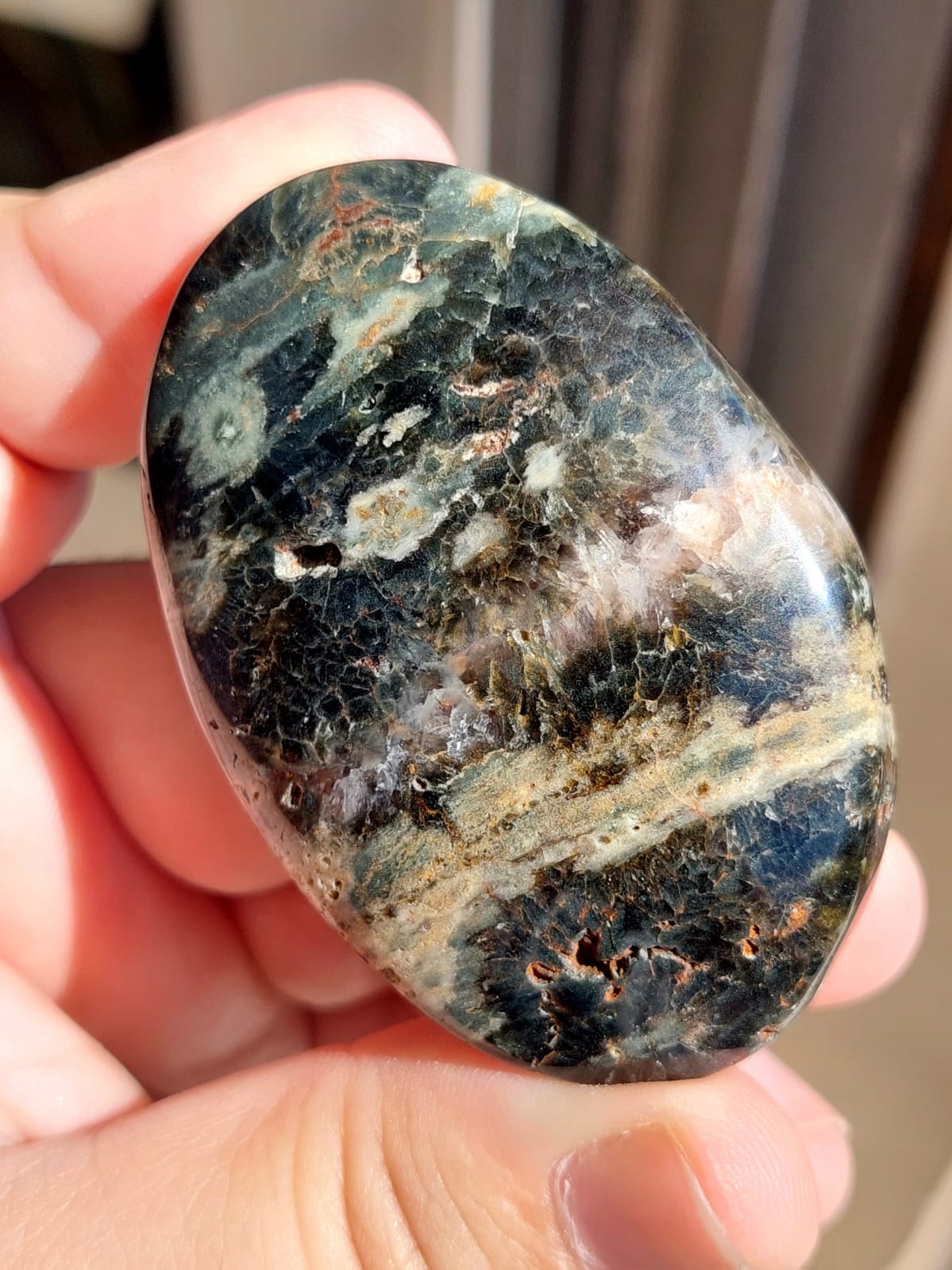 Diaspro Oceano palmstone