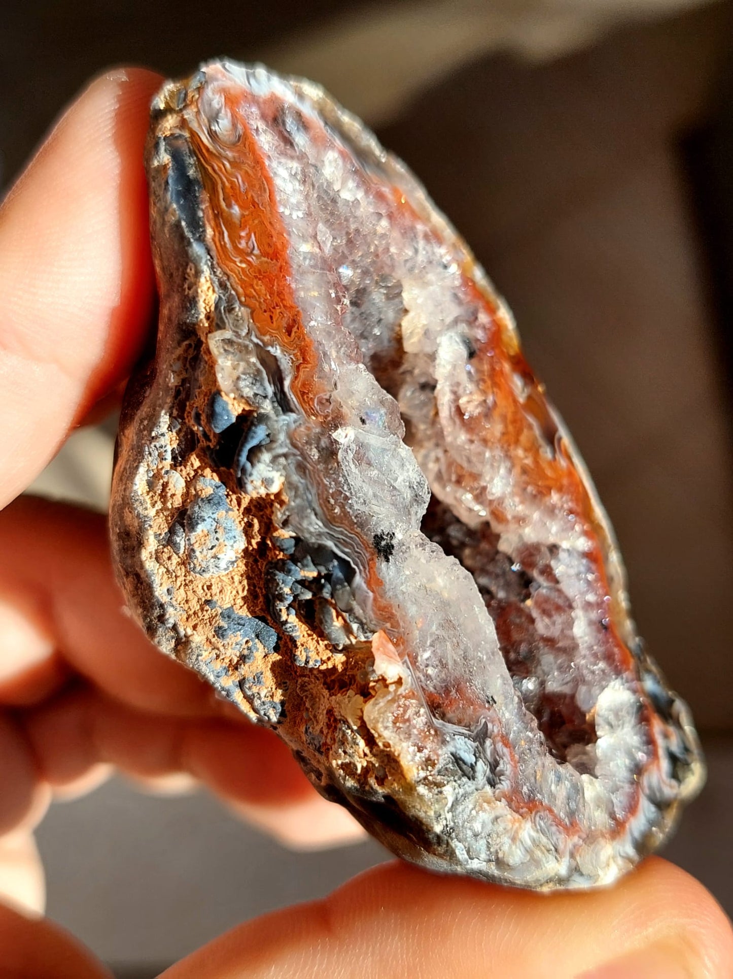 Geode Agata - 7 cm