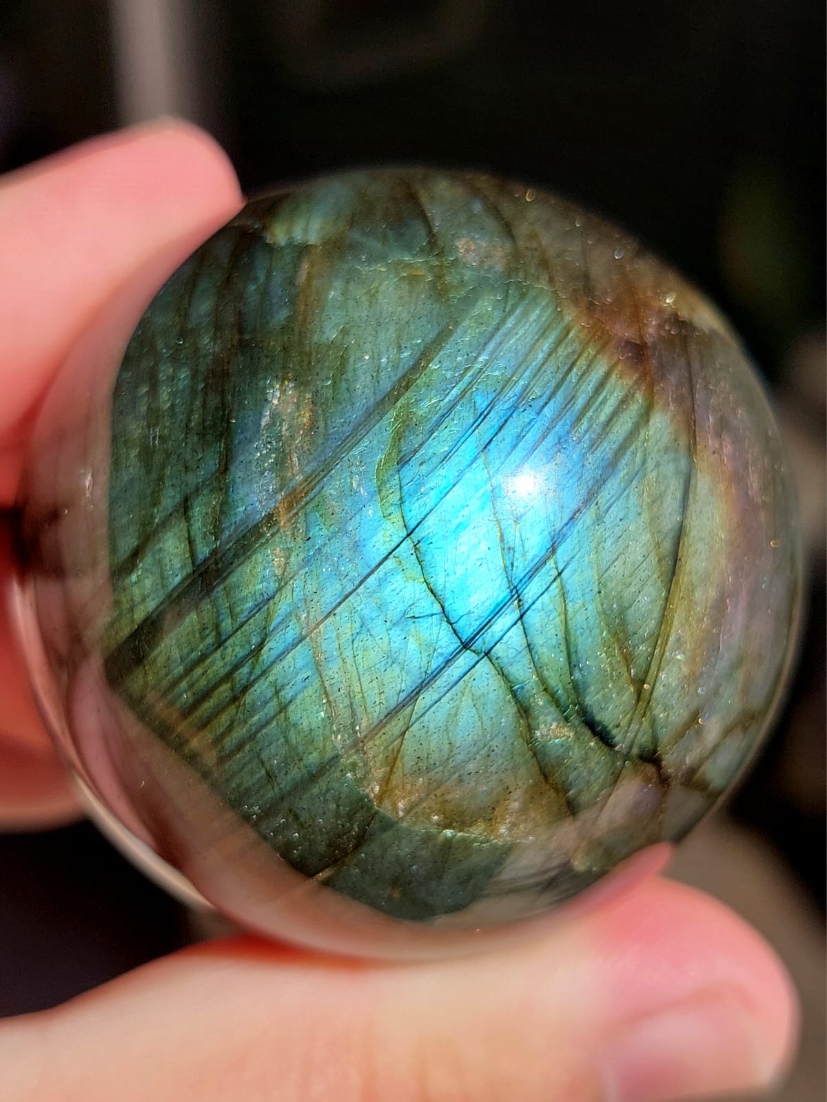 Labradorite sfera - 5 cm