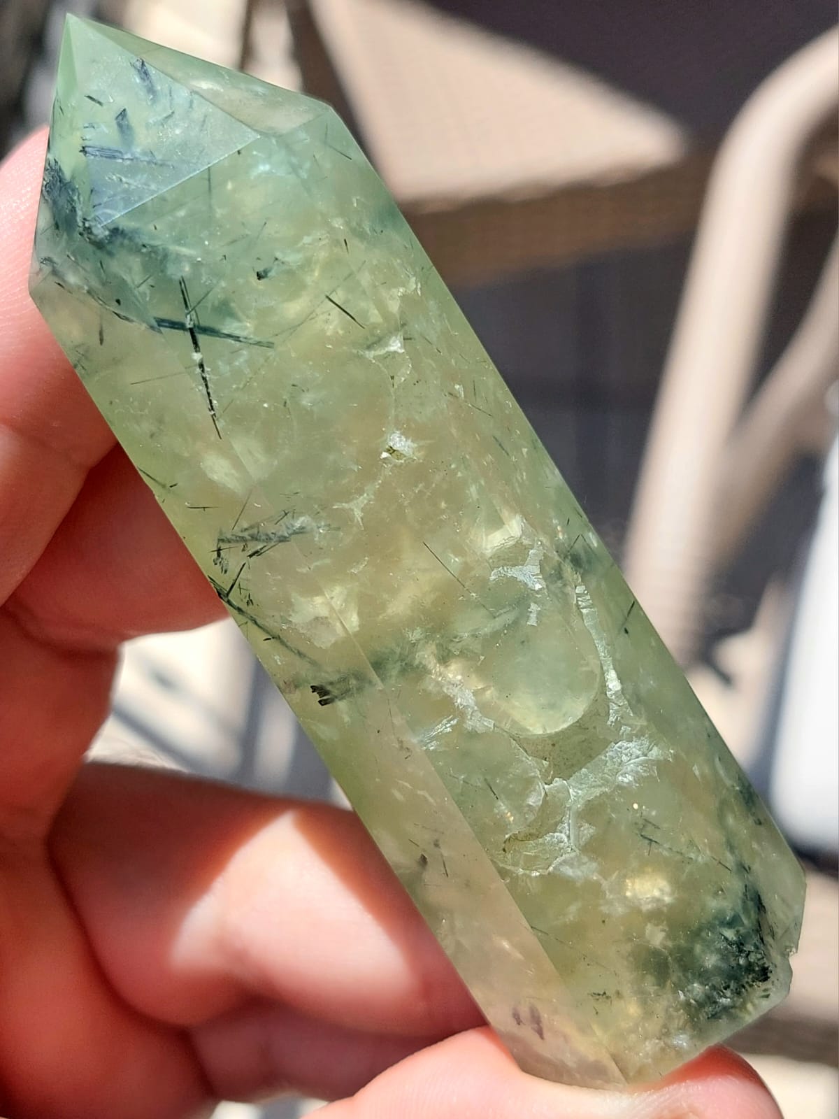 Torre in Prehnite