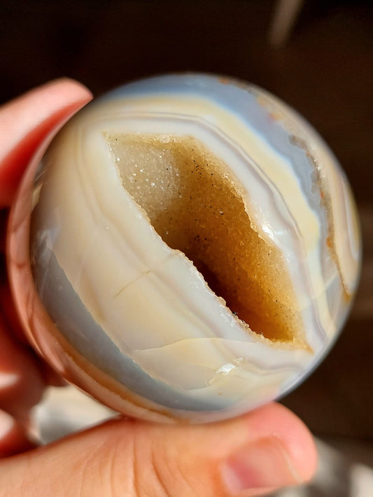 Agata Drusy sfera - 5,8 cm