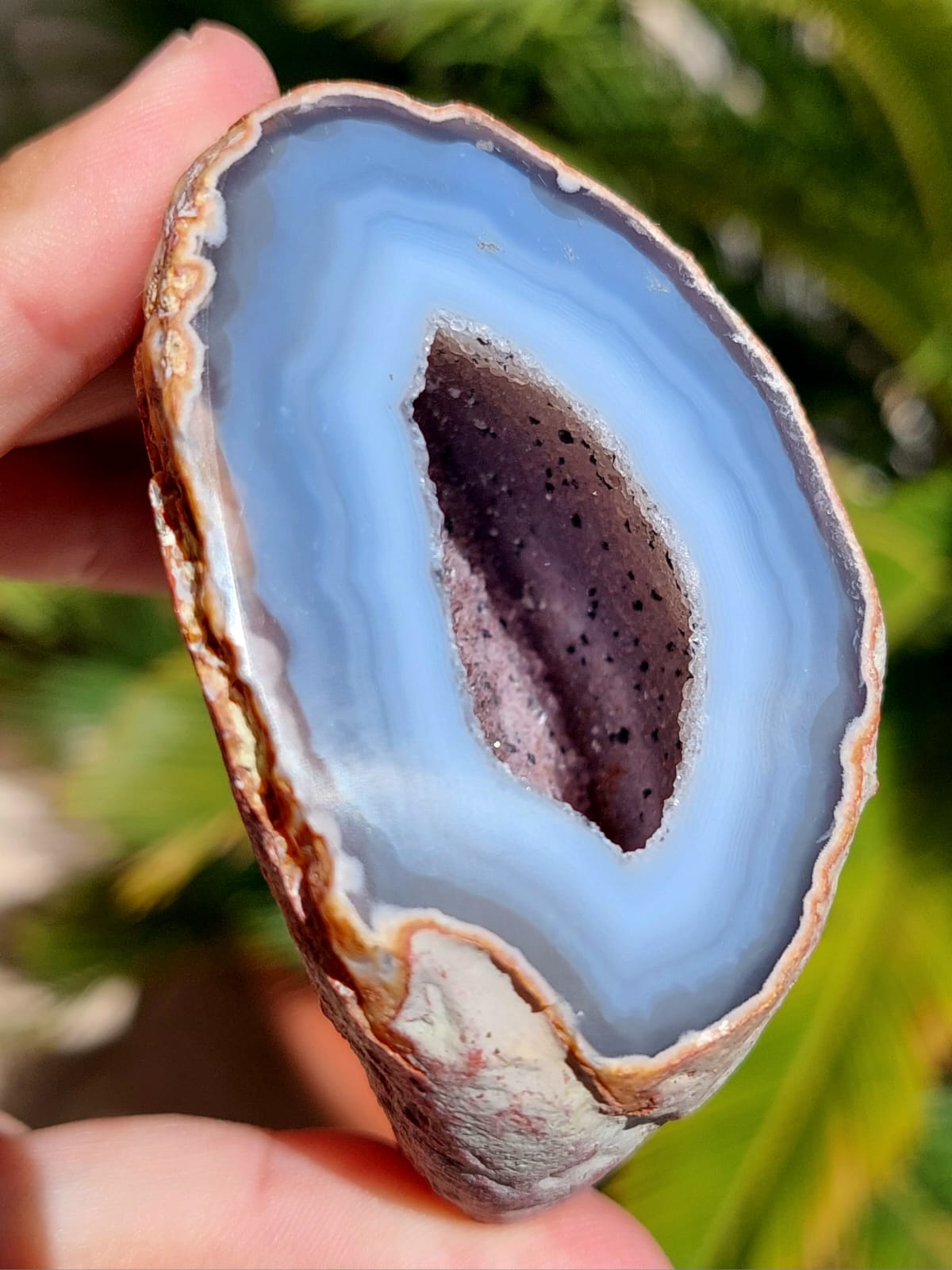 Geode Agata su stand