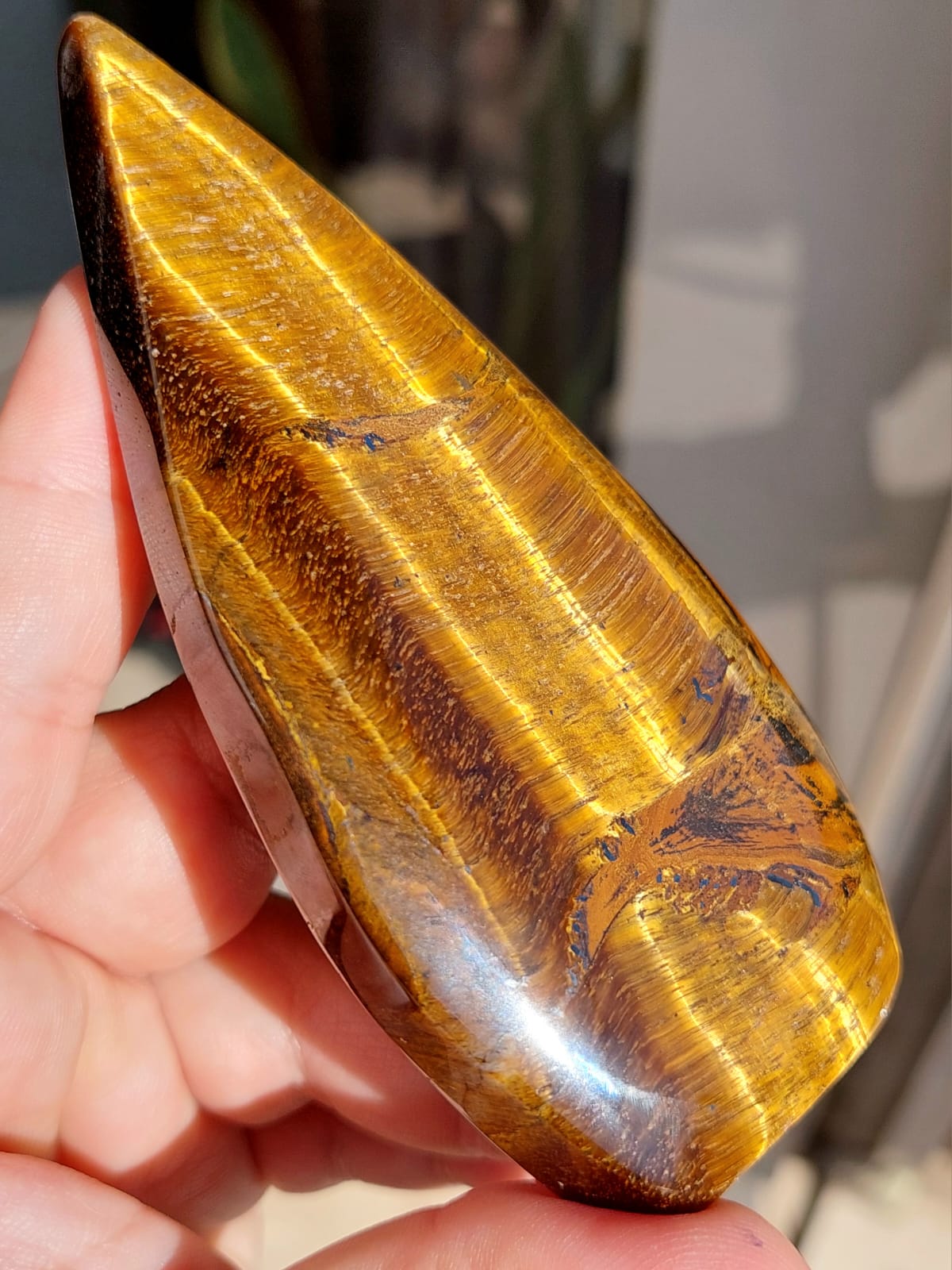 Occhio di Tigre forma a punta