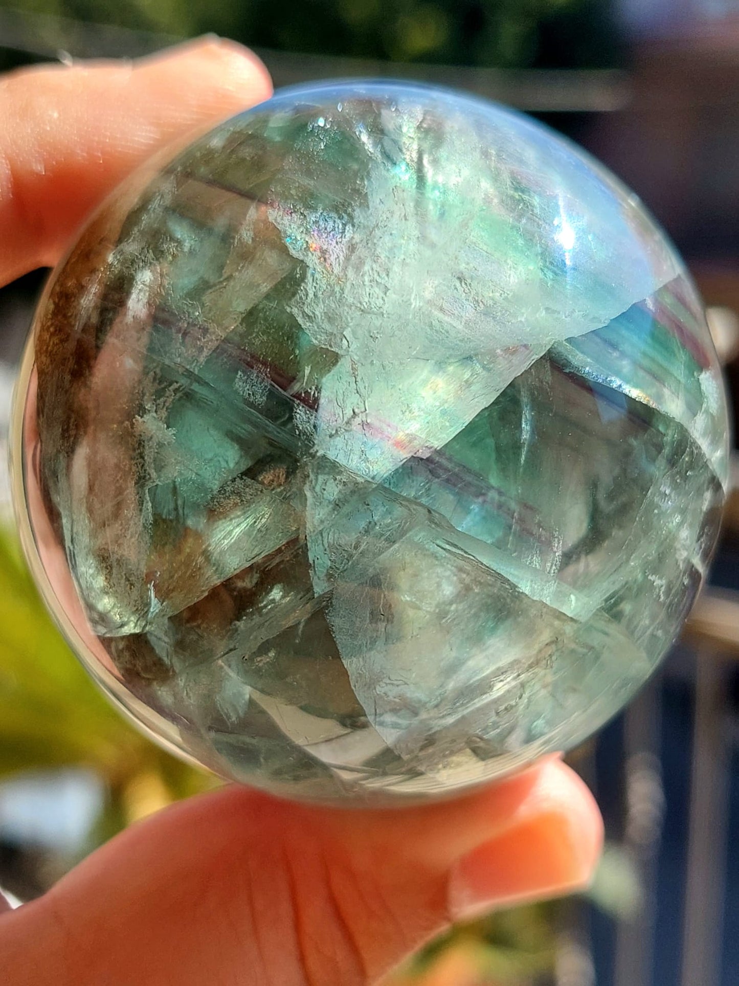 Fluorite sfera - 5,9 cm