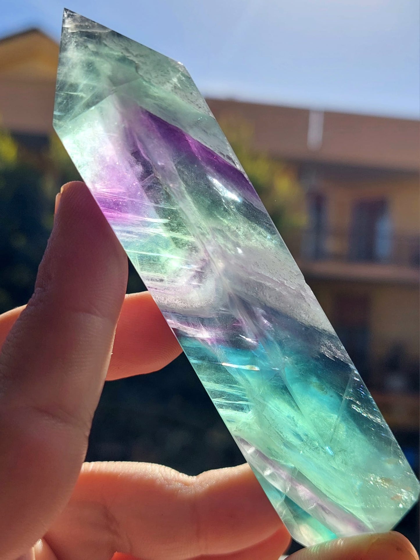 Torre in Fluorite Rainbow