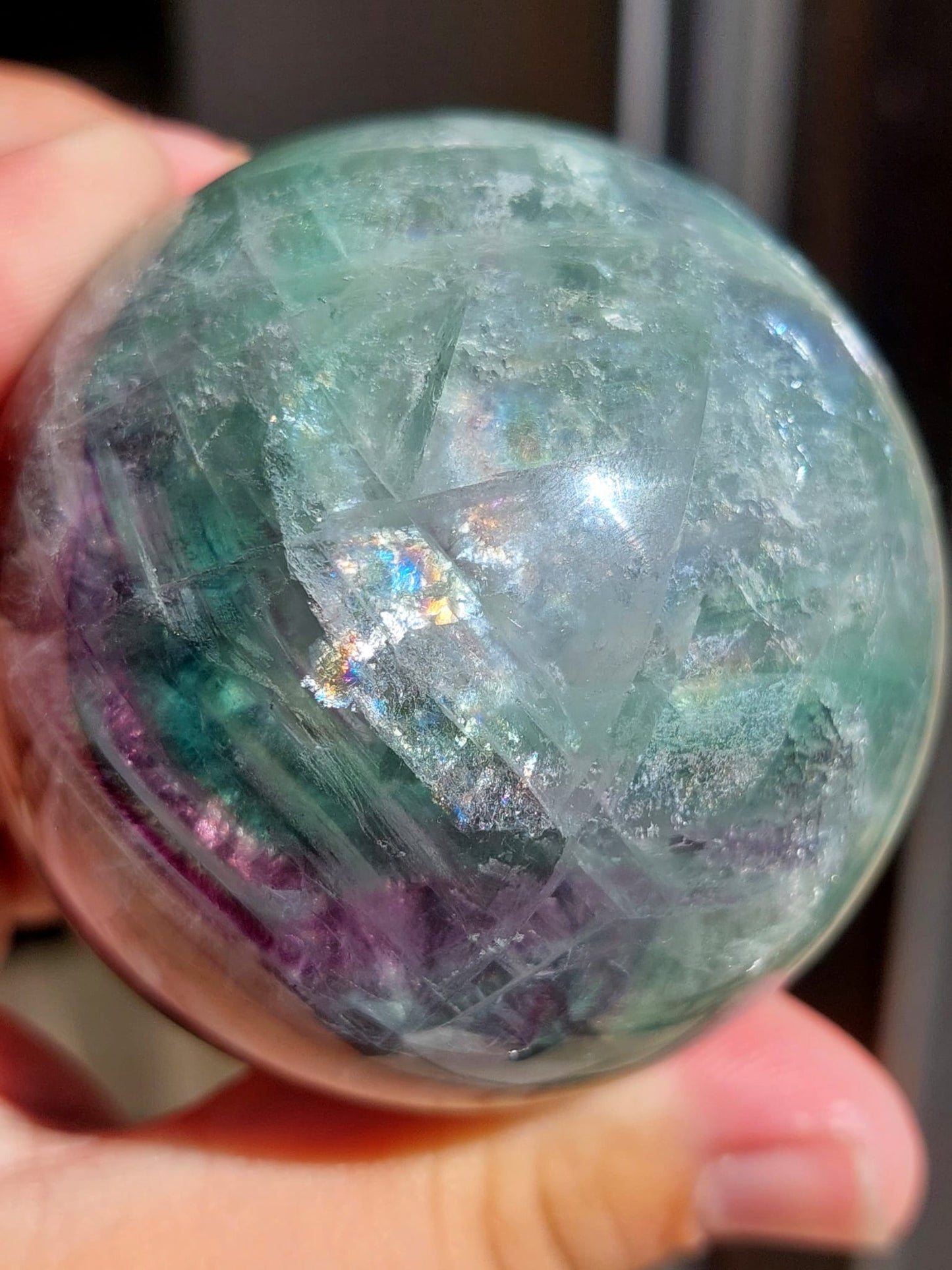 Fluorite sfera - 5,9 cm