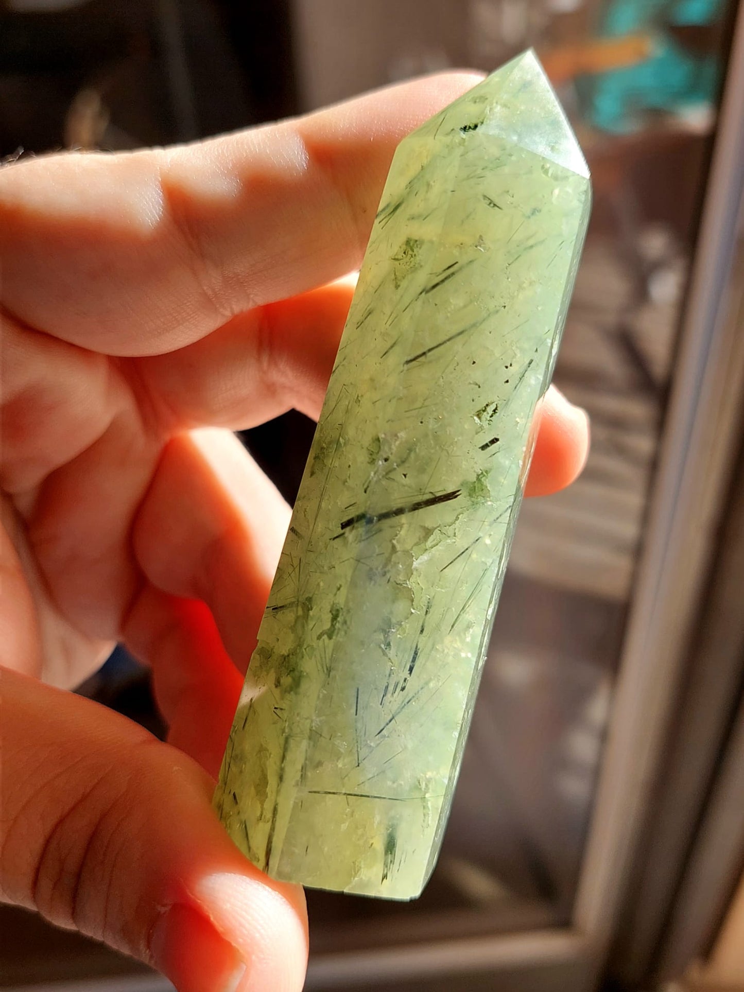 Torre in Prehnite