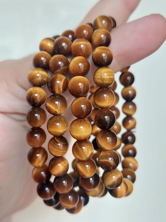 Bracciale perle Occhio di Tigre - 1 Pz