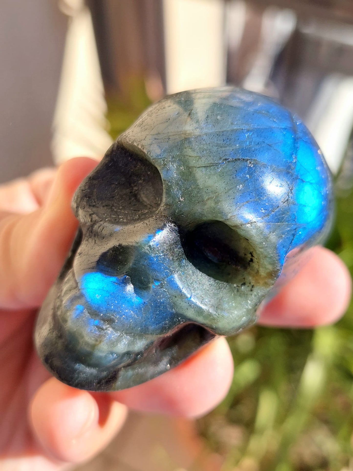 Labradorite teschio - 5,5 cm