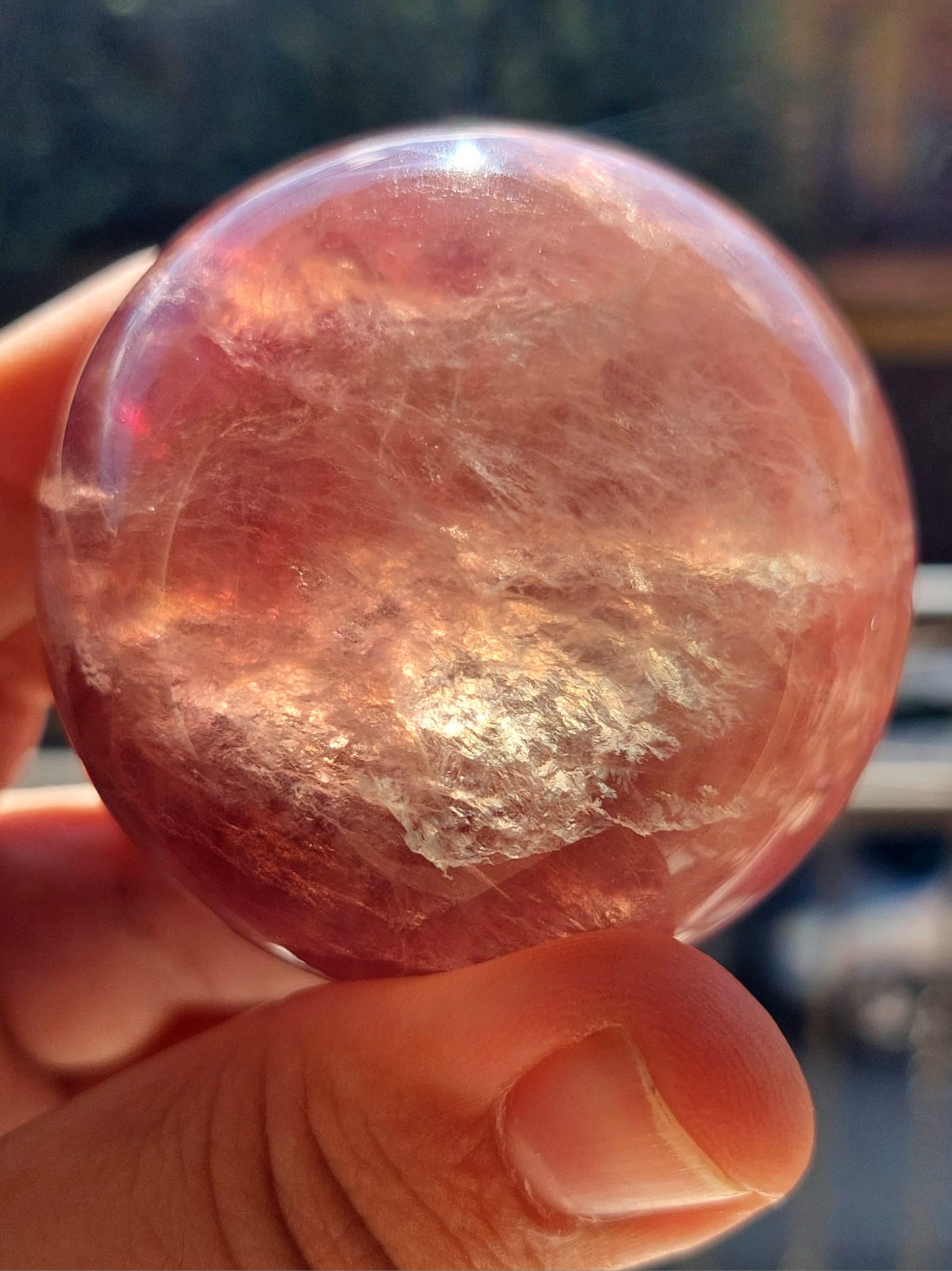 Fluorite sfera - 5,5 cm