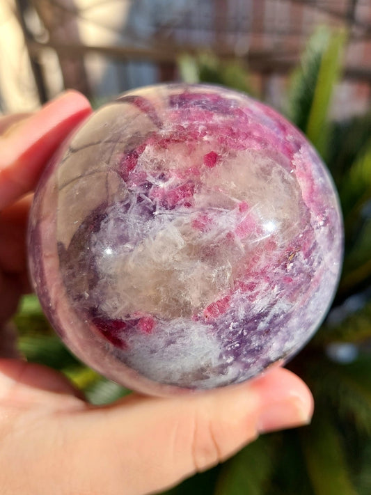 Unicorn Stone sfera - 7 cm