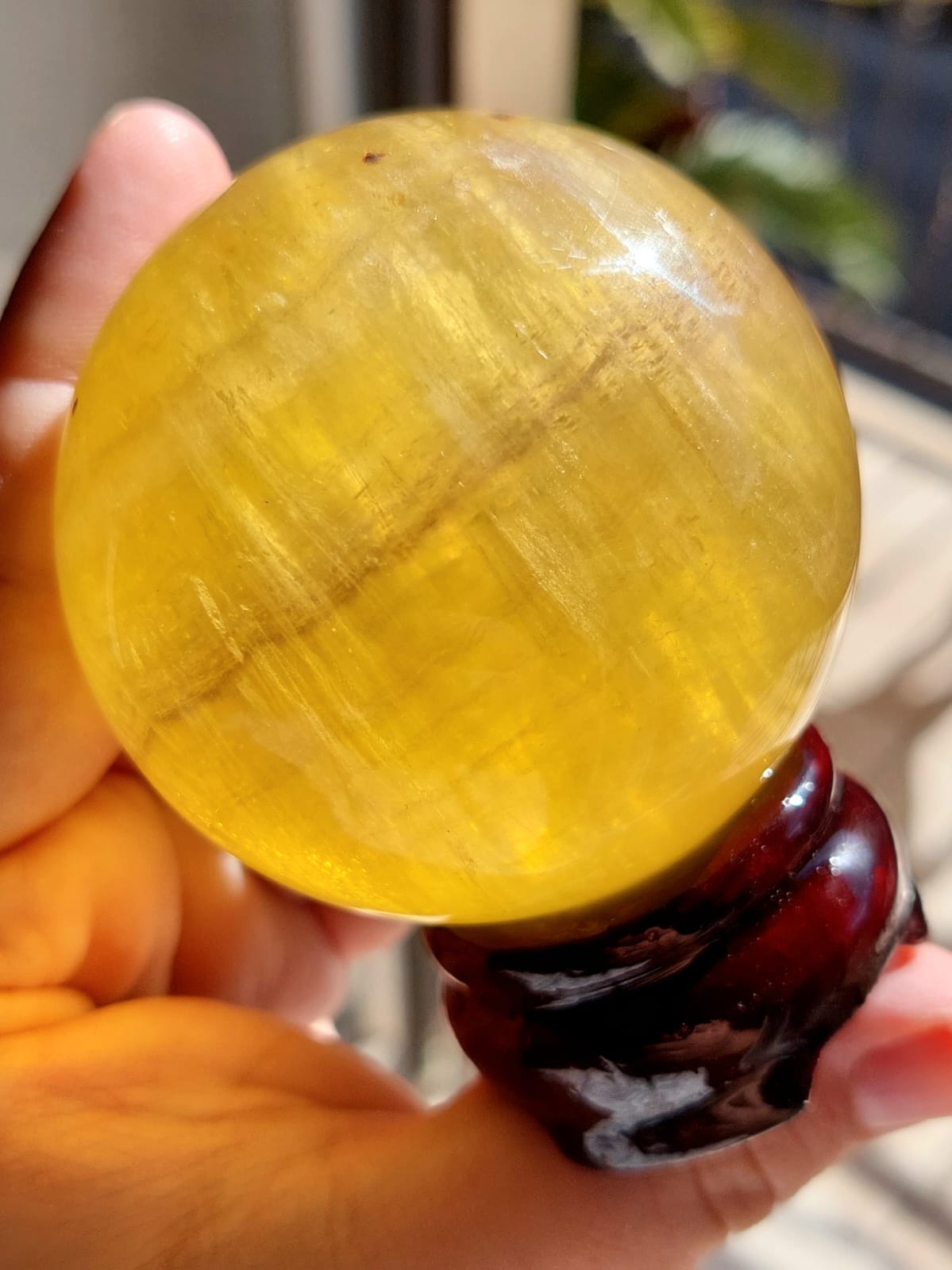 Fluorite sfera - 6 cm