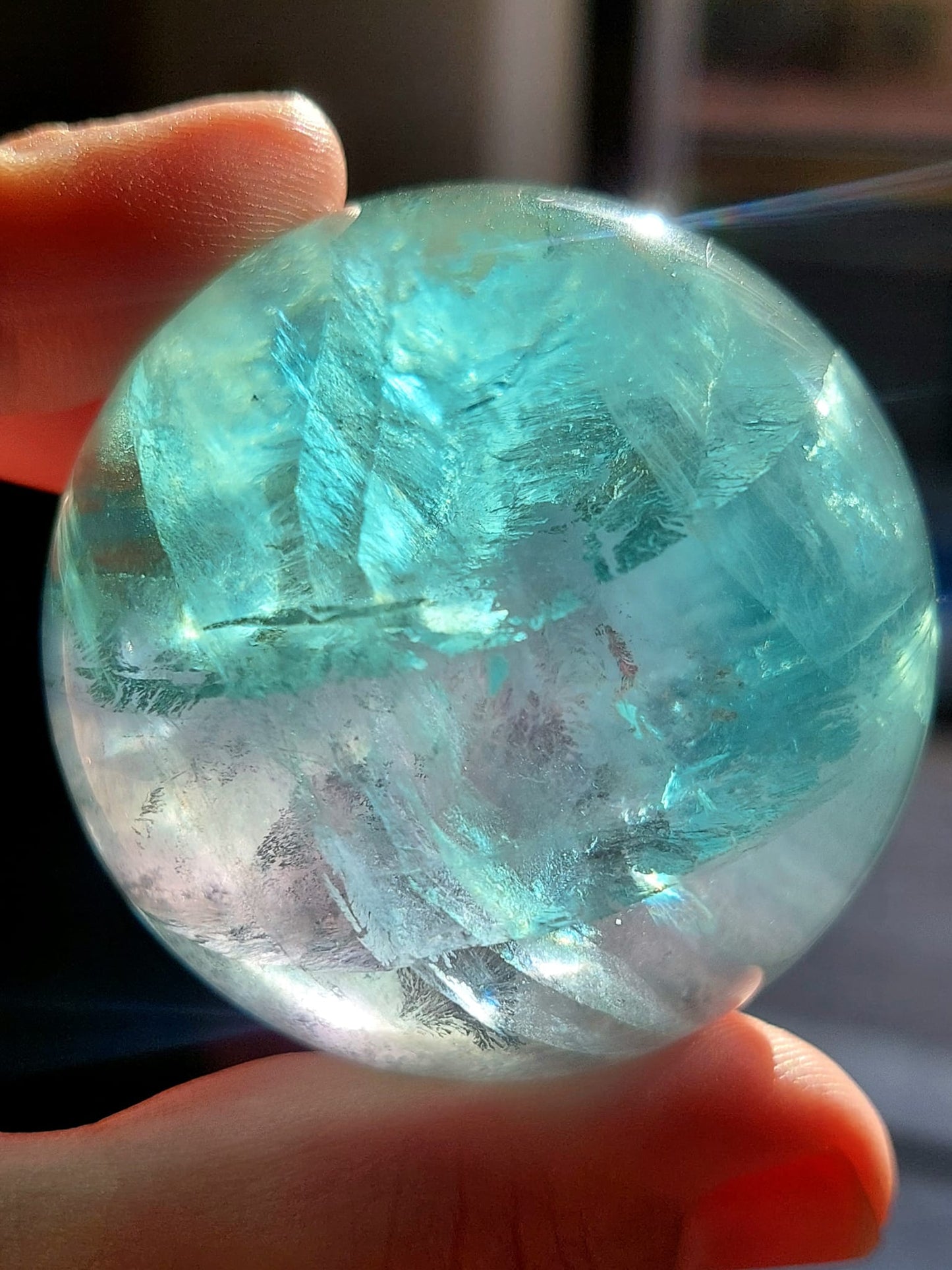 Fluorite sfera - 5,2 cm