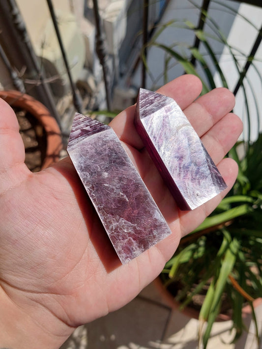 Torre in Lepidolite/Mica - 1 Pz