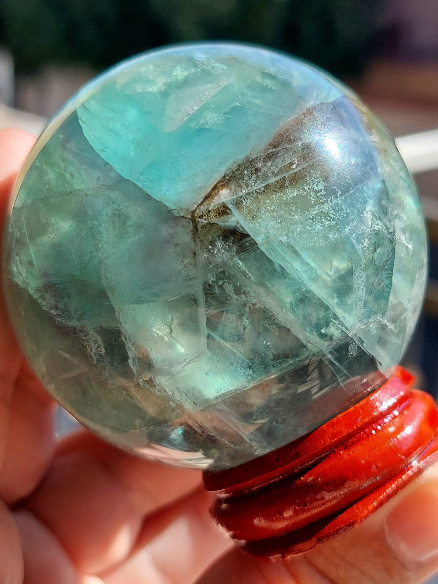 Fluorite sfera - 5,9 cm