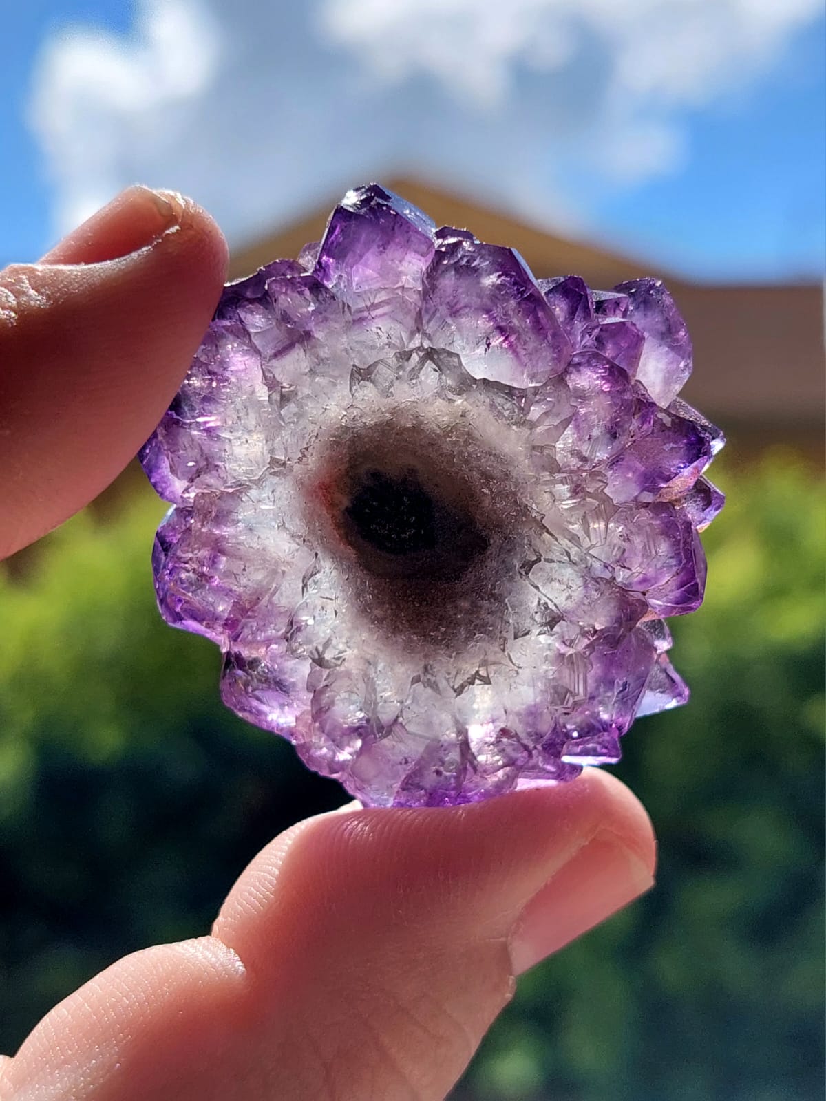 Ametista Stalattite/Fiore