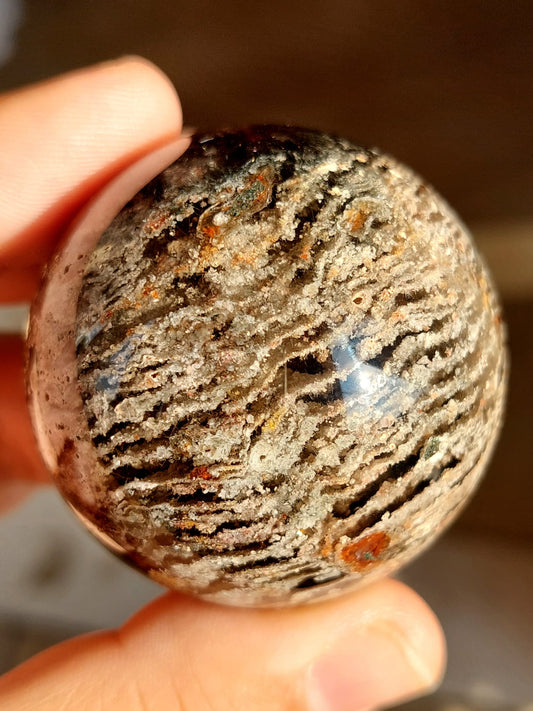 Lodolite 'Mille Strati' sfera - 4,7 cm