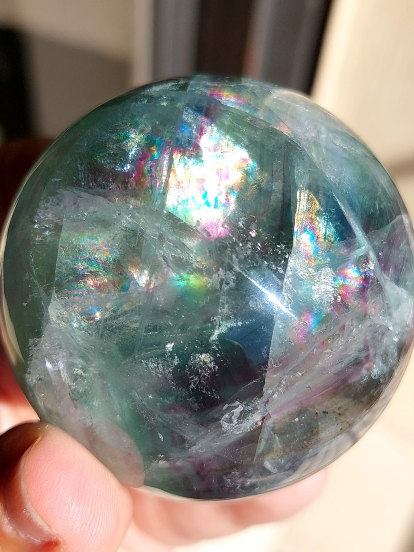 Fluorite sfera - 5,9 cm