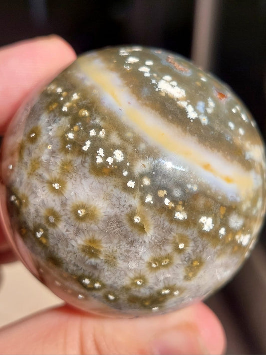 Diaspro Oceano sfera - 5,4 cm